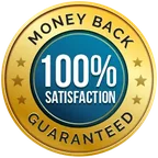 Money-Back Satisfaction seal, as shown with this product