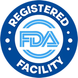 FDA Registered Facility seal, as shown with this product