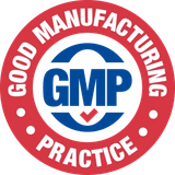 GMP Certified seal, as shown with this product