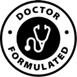 Doctor Formulated seal, as shown with this product