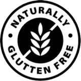 Naturally Gluten Free seal, as shown with this product